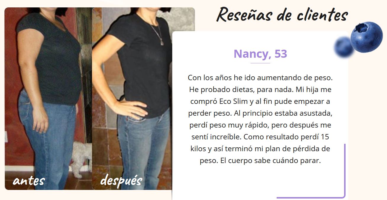 Eco Slim Guatemala Testimonios