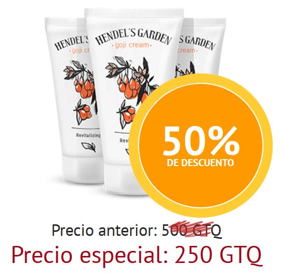goji cream guatemala precio