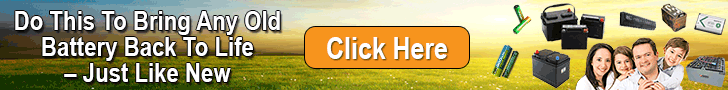 How to recondition a battery